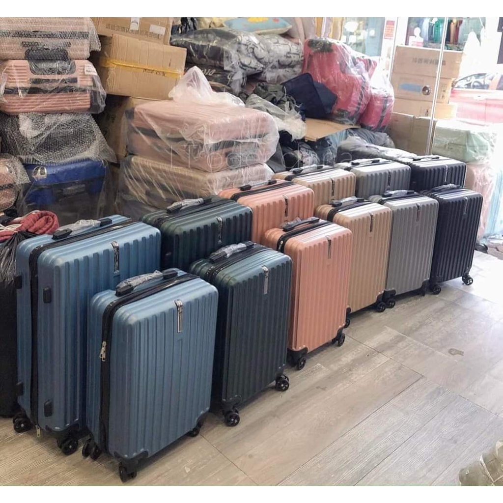 SIZE 20 Vali kéo VLSD nhựa nhám chống trầy, va đập tốt