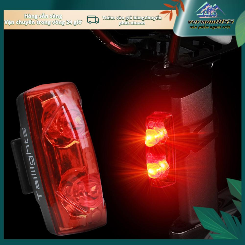 Có thể bán buôn Đuôi Xe Đạp Cảm Ứng Từ Tự Tạo Điện Họa Tiết Rằn Ri Nét Ta 016RAR Đèn Cảnh Báo Đi Vermont055 Hàng giao ngay