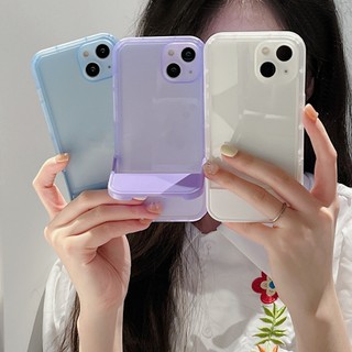Ốp Điện Thoại Pc Cứng Viền Silicon Dẻo Màu Sắc Ngọt Ngào Cho iPhone 11 12 13 Pro 14 MAX 7 8 Plus X XR XS MAX SE 2020 2022 11Pro