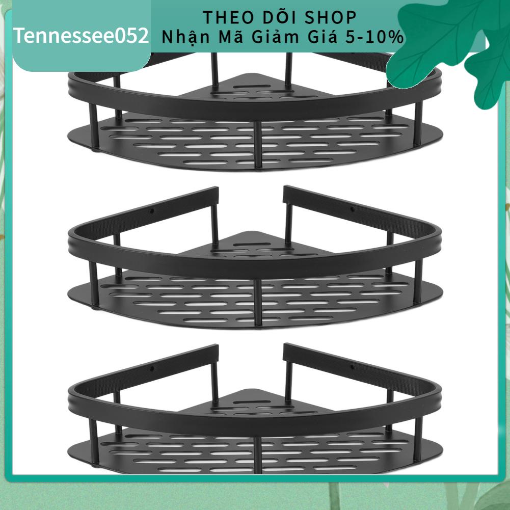 Tennessee052 Kệ Tắm Hình Tam Giác Đục Lỗ Giá Góc Bằng Nhôm Chống Gỉ Với Đế Rỗng Cho Phòng Vệ Sinh