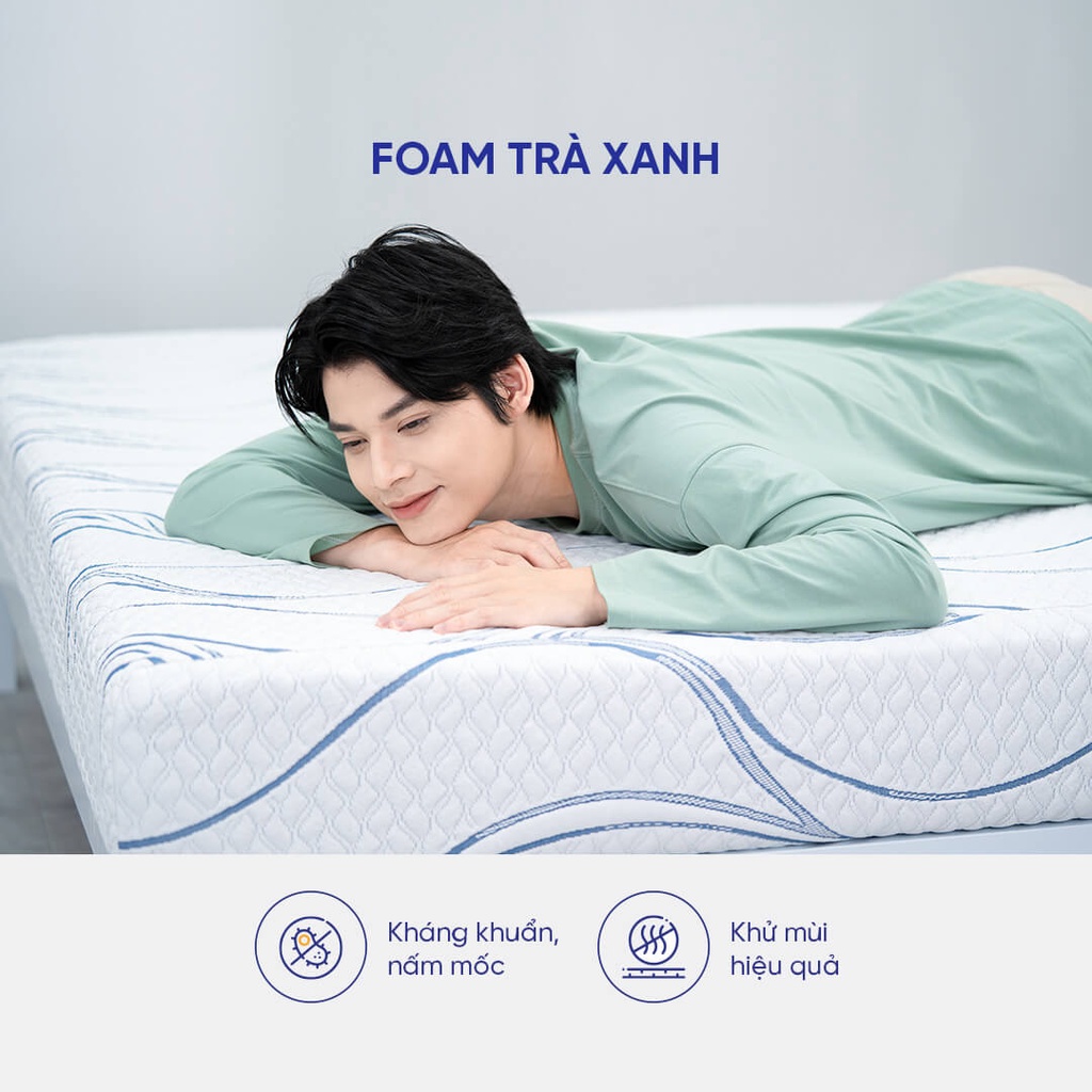 Đệm Foam Goodnight Luna 3zones 120*200*20 (cm)