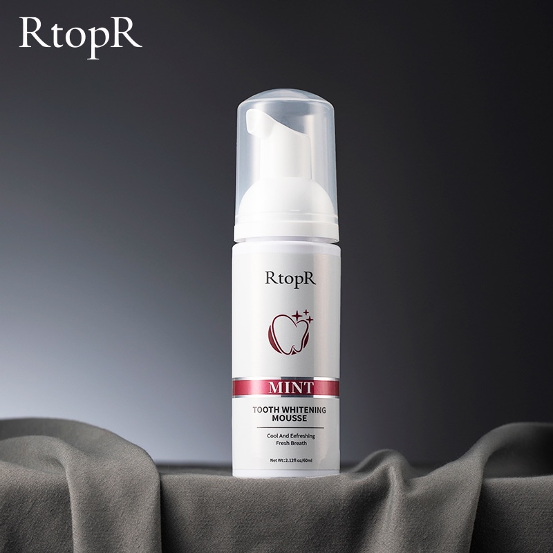 🦋giảm giá🦋Kem Làm Trắng Răng RtopR Mint tooth whitening 60ml Làm trắng răng, hơi thở tươi mát, giảm mảng bám răng