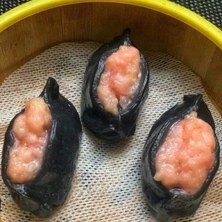 HÁ CẢO THAN TRE TÔM THỊT.