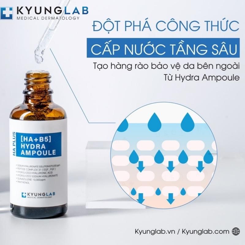 Serum HA Kyung Lab 50ml, Serum phục hồi da Ha B5 cấp ẩm, căng bóng da tức thì, đều màu da, chống lão hóa | BigBuy360 - bigbuy360.vn