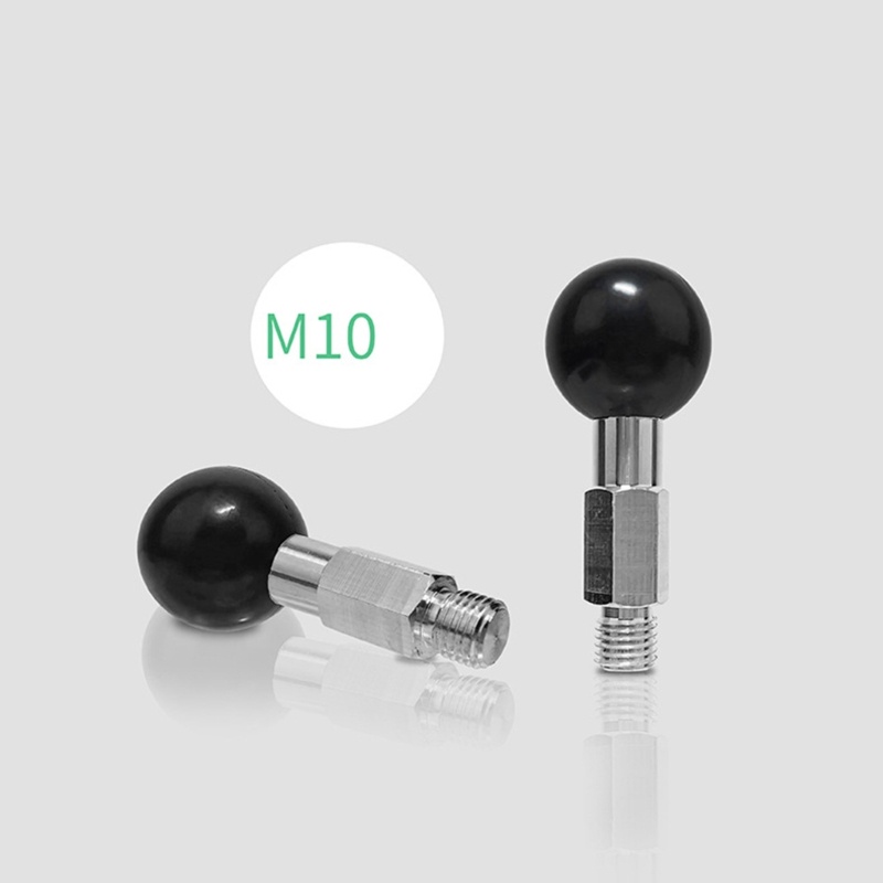 1 Bộ Chuyển Đổi 1 Đầu Ren Kim Loại M10x1 25 Chống Trượt Dễ Cố Định Cho Xe Máy