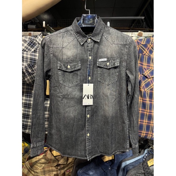 Áo sơ mi bò nam- dài tay 2023