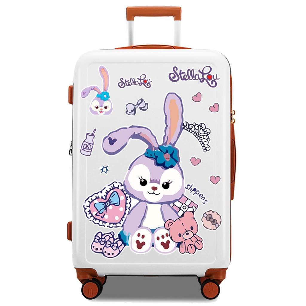 Miếng Dán Trang Trí Vali Hành Lý / Xe Hơi / Xe Tải Cỡ Lớn Chống Thấm Nước Họa Tiết Hoạt Hình Dễ Thương