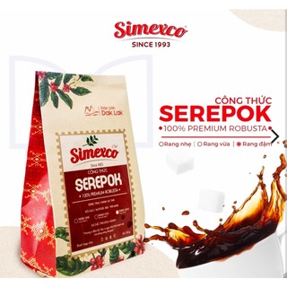 Cà phê bột Simexco cao cấp - Cà phê rang xay theo công thức Serepok 250gr