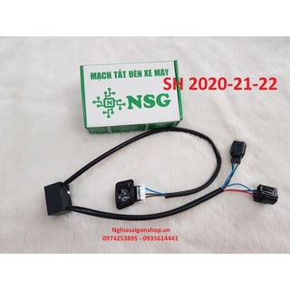 Mạch tắt đèn xe SH 2020_ SH cao sử dụng công tắc passing zin của xe