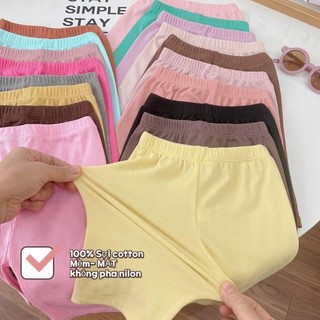 SET 4 QUẦN LEGGING LỬNG CHO BÉ