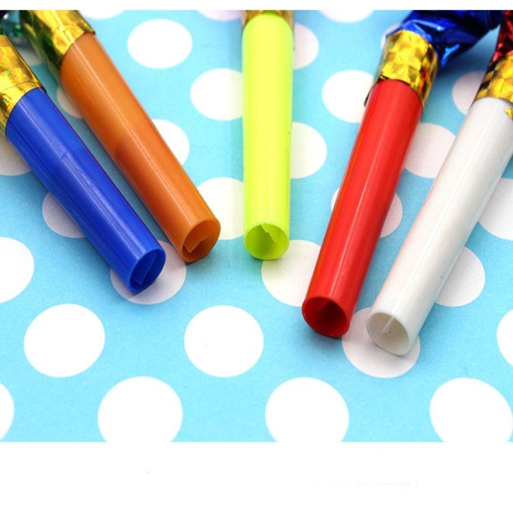 MUVAKO 100 Còi Thổi Tạo Tiếng Ồn Vui Nhộn |Giấy Ghi Chú Thiết Kế Dễ Thương Chuyên Dùng