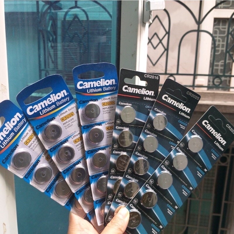 Pin 3V Lithium Camelion CR2016 - CR2025 - CR2032 chính hãng