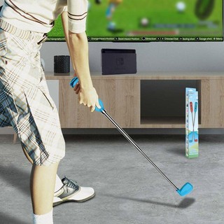 CHINK Durable Golf Game Handle for Nintendo Switch Flexible Adjustable Plug and play Game Controller Grips
