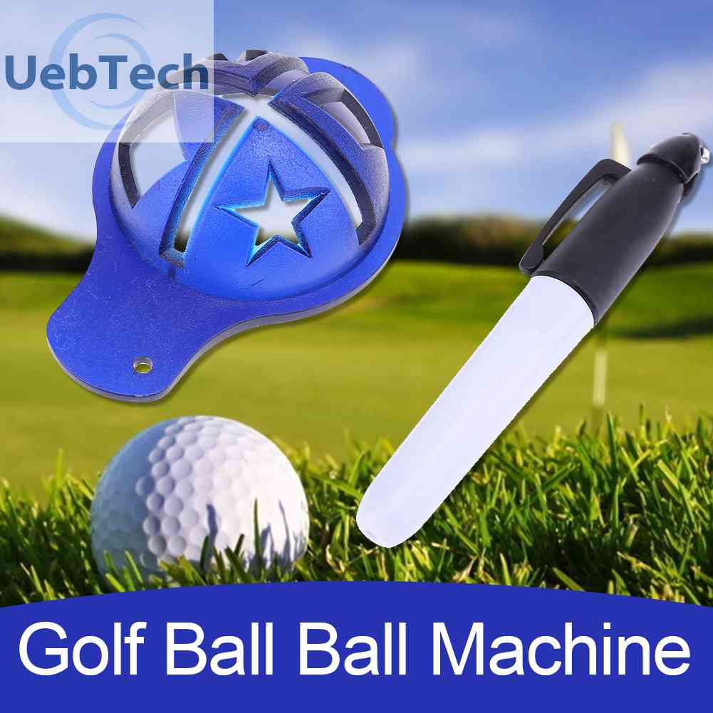 Dụng Cụ Đánh Dấu Đường Bóng Golf Kèm Bút Tiện Dụng