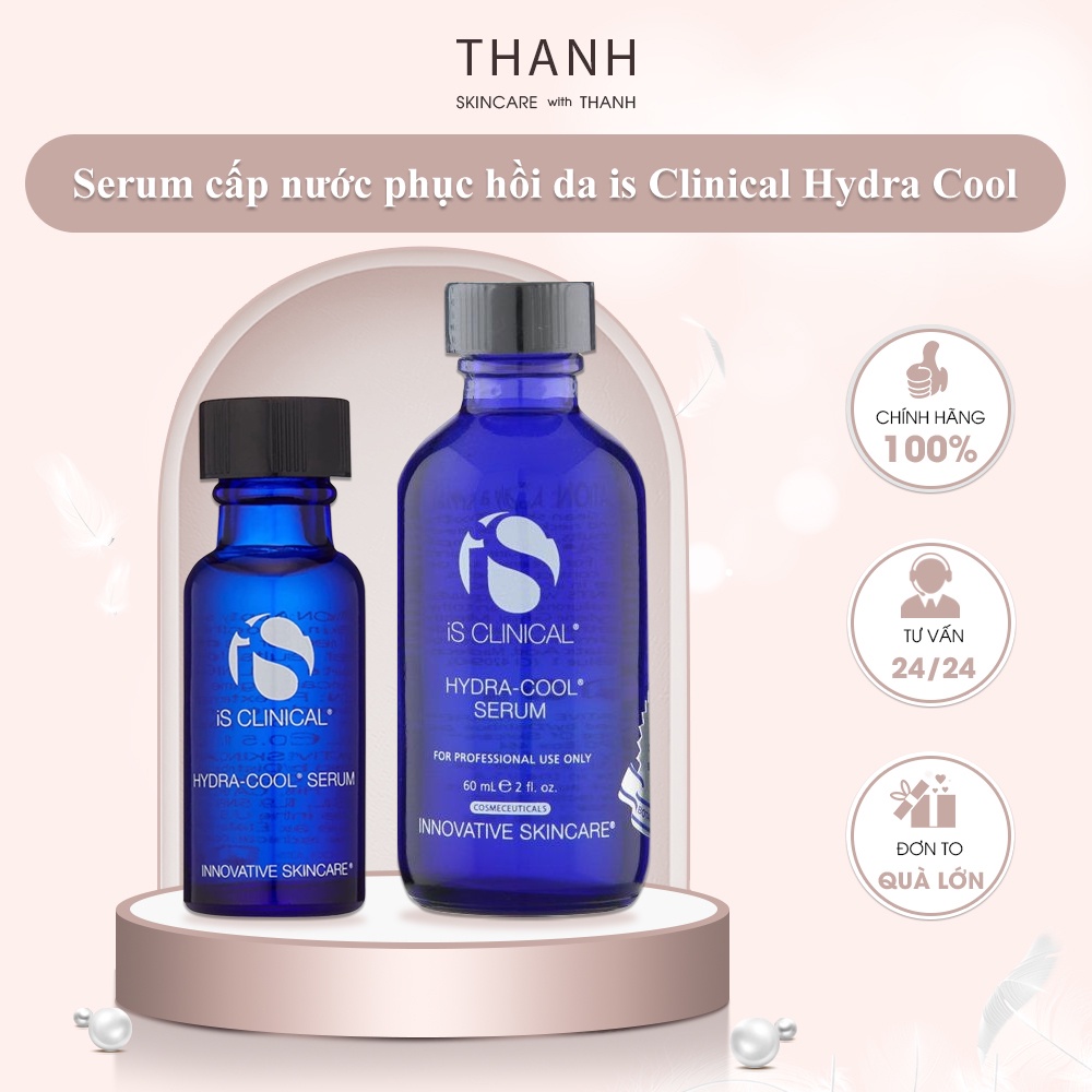 Serum iS Clinical Hydra Cool Cấp Ẩm, Làm Dịu Và Phục Hồi Da B5 + HA 30ml - 60ml