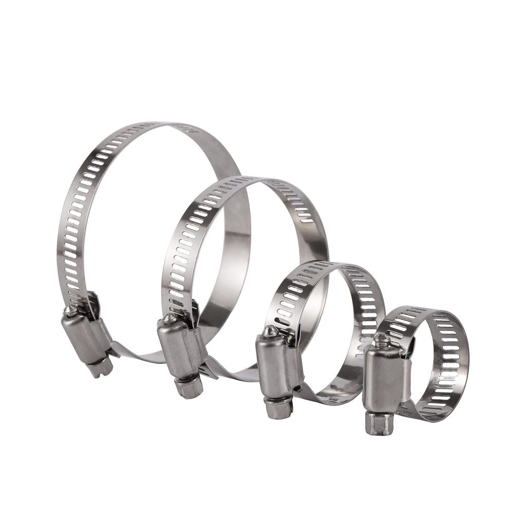 Kẹp Cố Định Ống Nước / Đường Ống Dẫn Gas Bằng Thép Không Gỉ 201 13~311mm