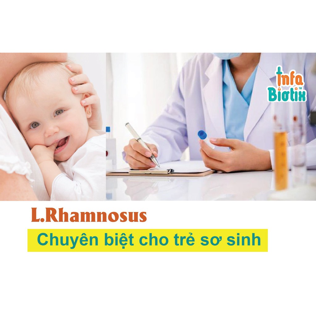 Infabiotix, men vi sinh cho bé, probiotic hỗ trợ bé ăn ngon, tăng hấp thu vitamin, và specckid zin c tăng đề kháng