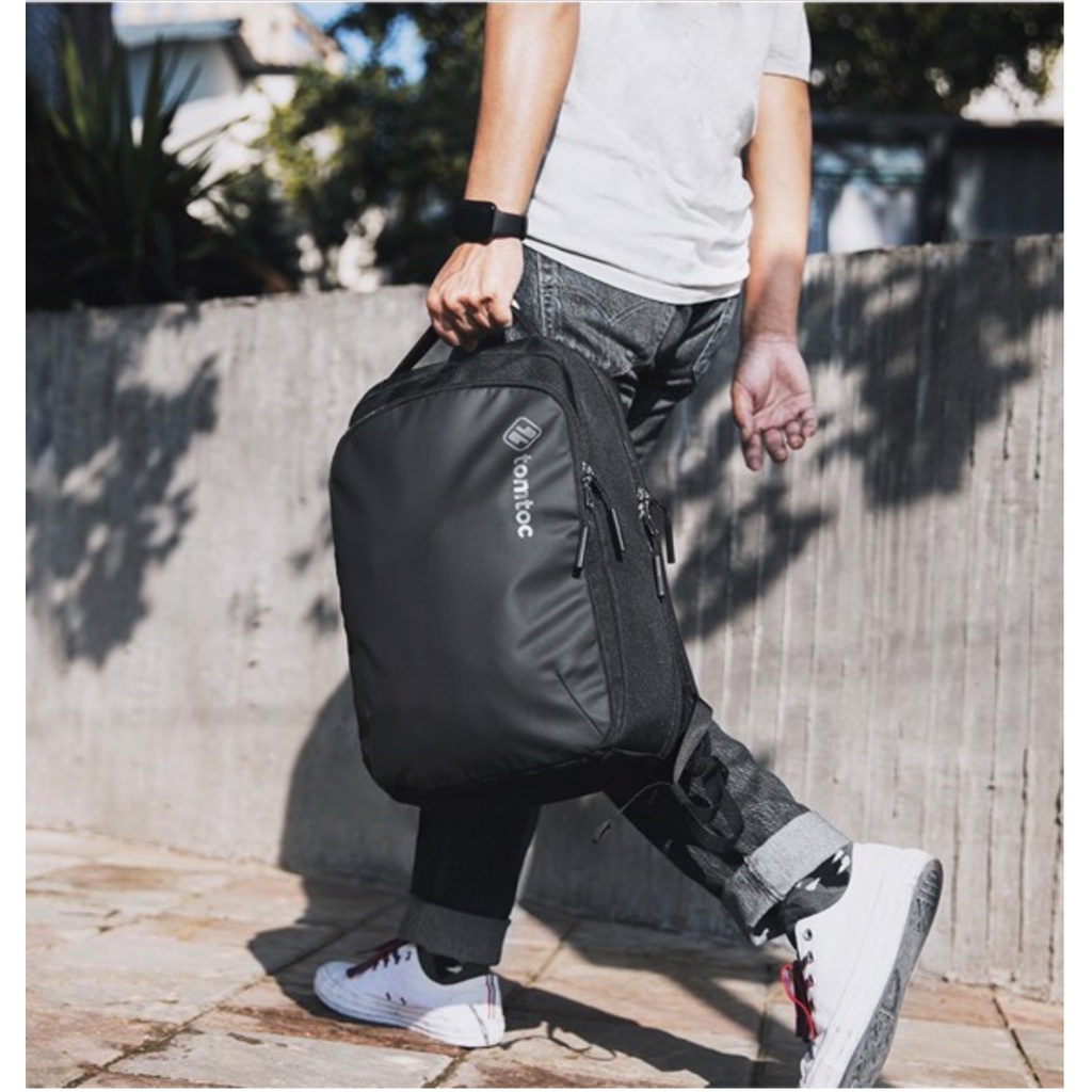 Balo Tomtoc H62 Urban Laptop Backpack - Màu đen
