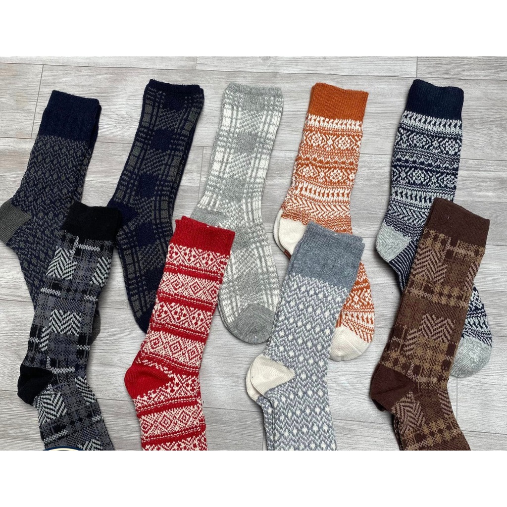 Tất thổ cẩm nam Goodman, tất băp chân nam vintage chất cotton thấm hút mồ hôi co giãn thoải mái - TCC