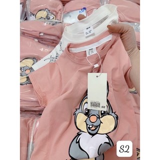 set 2 áo phông thỏ cộc tay