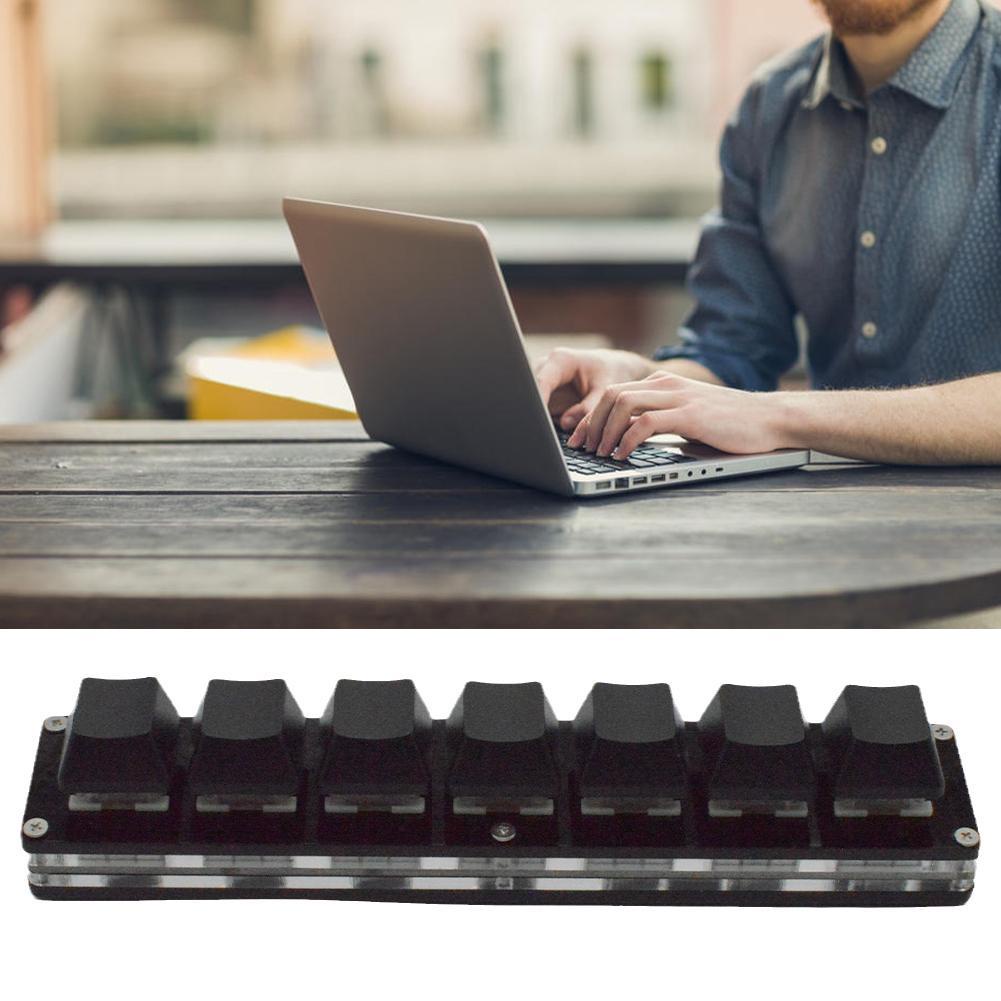 Bàn Phím Cơ OSU Mini 7 Phím Hỗ Trợ Lập Trình E4W8