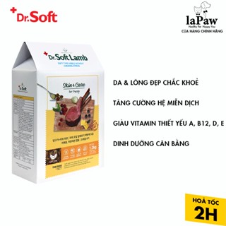 Thức Ăn Hạt Cao Cấp Mềm Hỗn Hợp Dành Cho Chó Nhỏ - Vị Cừu DR. SOFT 1.2Kg