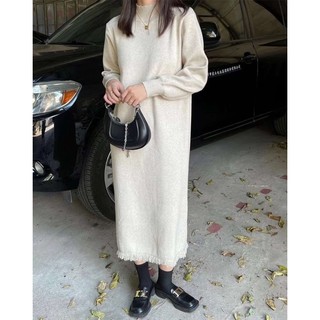 Váy len oversize gấu tua dua 23105 CHERRY COCO
