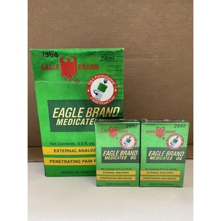 Dầu gió xanh Eagle Brand Medicated Oil 24ml