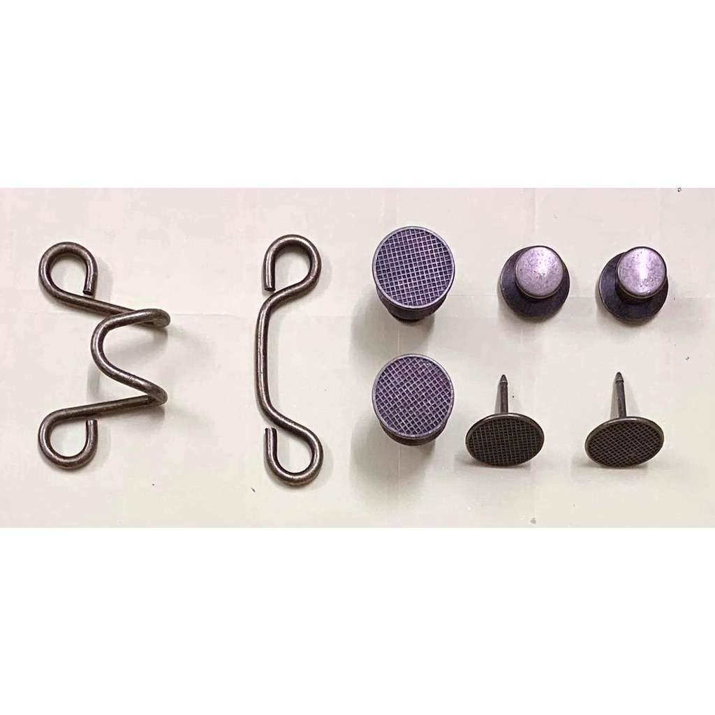 Móc gài, nút cài, nút gài móc thu nhỏ eo quần 32mm.