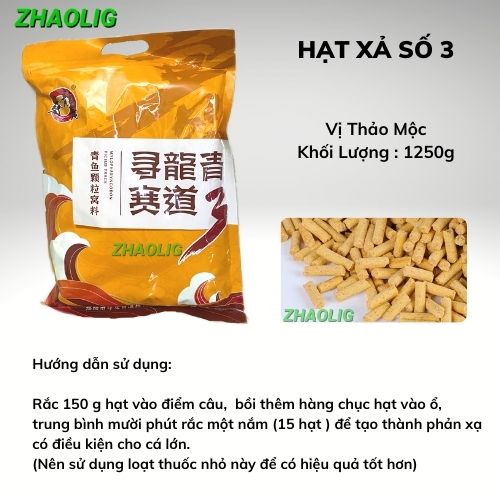 Hạt Xả dụ cá trắm đen