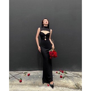 Marita Dress - Váy thun dáng dài cut-out lưng - THIẾT KẾ BỞI IAMCOCO.OFFICIAL