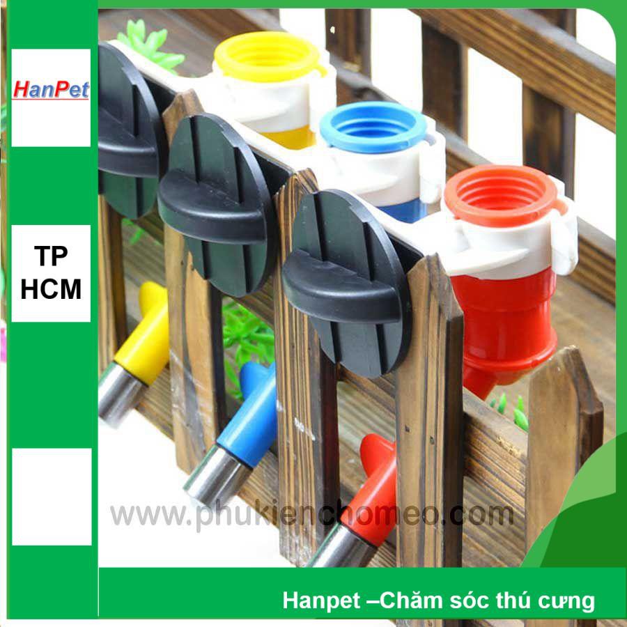 Vòi treo chuồng tự động cấp nước dạng nút chai (2 loại Có Bình và không kèm bình)