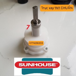Trục xoay, dao xay và cốc nhựa xay thịt máy sunhouse shd5322 shd5323 shd5325 shd5328 shd5329 shd5320 shd5321… chính hãng