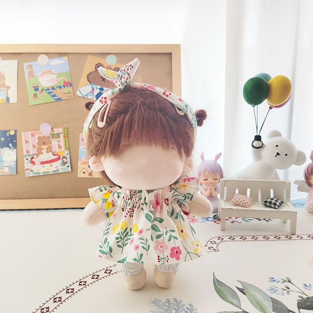 CHOOKEY Đầm Hoa Xinh Xắn Cho Búp Bê 20CM