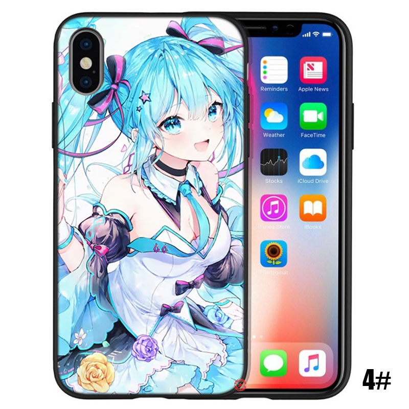 Ốp Điện Thoại Hình Hatsune Miku Cho iPhone SE XR 5 5s 6 6s 7 8 Plus 11 Pro Max RR60