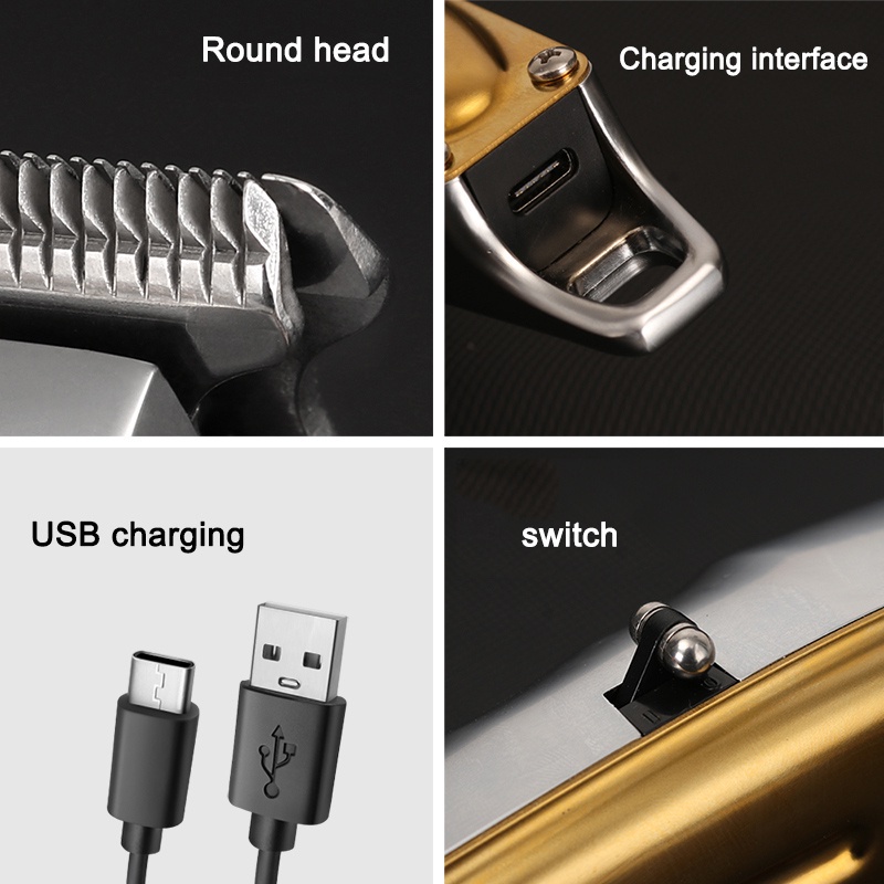 Máy cạo râu Cắt Tóc Chuyên Nghiệp Kemei 0mm KM-1949