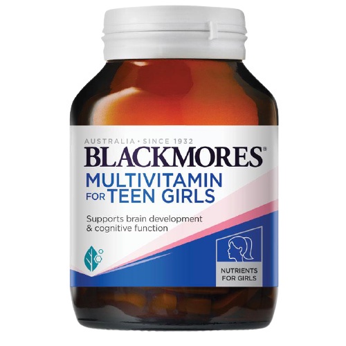 Vitamin tổng hợp cho bé gái Multivitamin for teen Girls Blackmores 60 viên của Úc