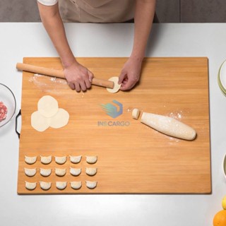Thớt size cực lớn, thớt cán bột, há cảo thớt to bền chắc, an toàn sức khỏe, thớt lớn làm bánh, thớt tre nhập khẩu