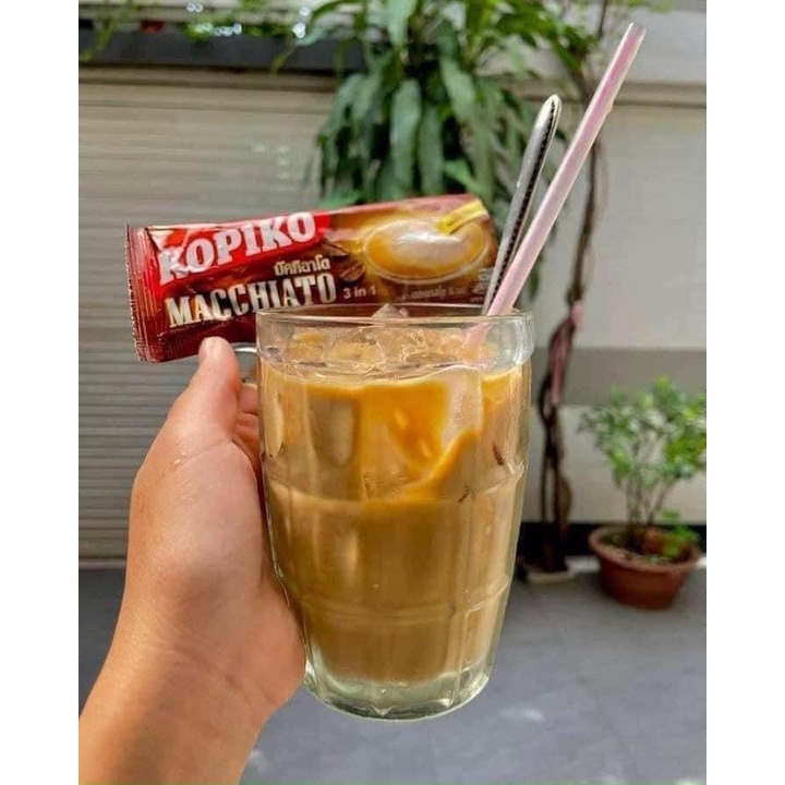 Cà Phê Cafe Sữa Kopiko Thái Lan Túi Lớn 480g
