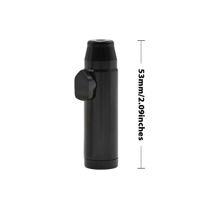 1pc tên lửa kim loại đạn phẳng loại thẳng sniffer snorter