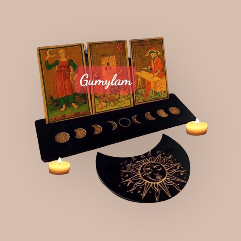 Set gồm 2 giá đỡ thẻ bài Tarot như hình tiện dụng