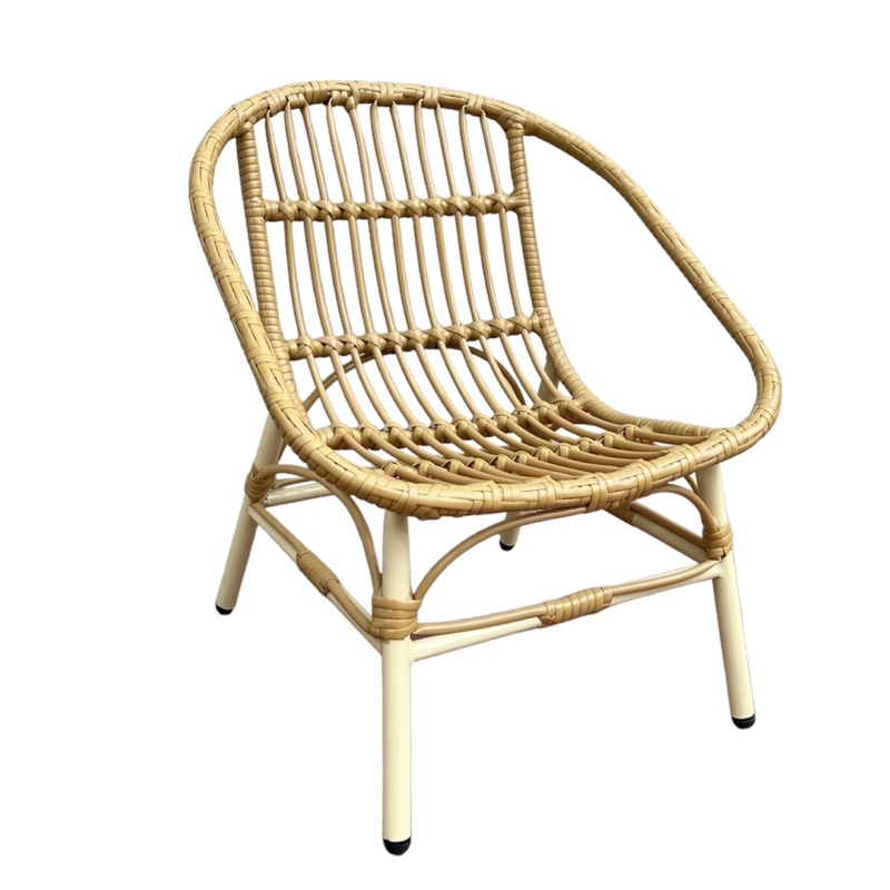 Ghế mây nhựa ghế sò tự nhiên quán cafe, trà chanh, ghế ban công, hè, sân vườn, ghế đa năng, ghế homestay