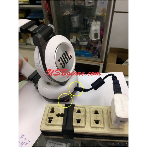 CÁP SẠC TAI NGHE BLUETOOTH JBL SYNCHROS JACK 2.5MM TO USB