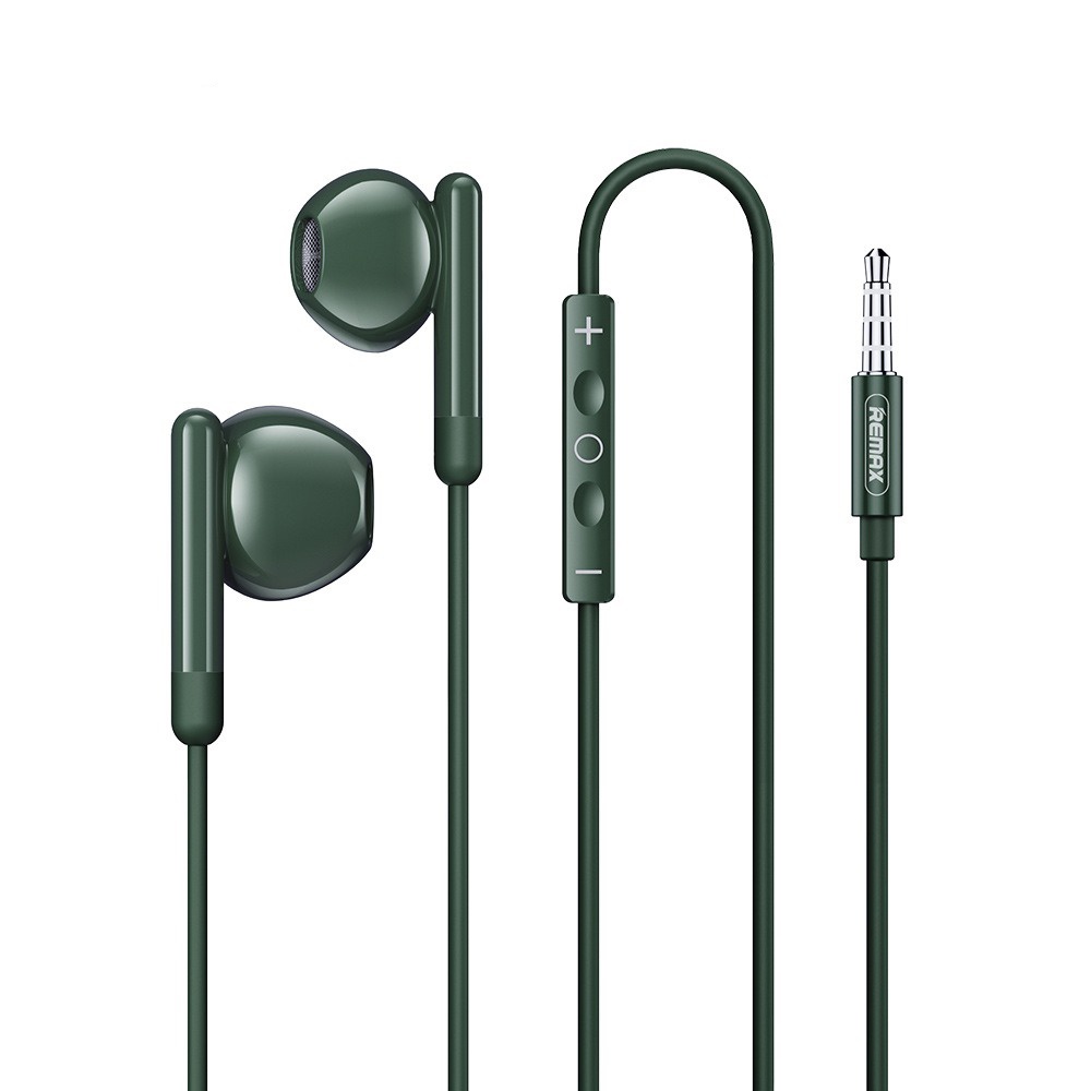 Tai nghe nhét tai Remax RM-522 tích hợp mic đàm thoại livestream jack 3.5mm