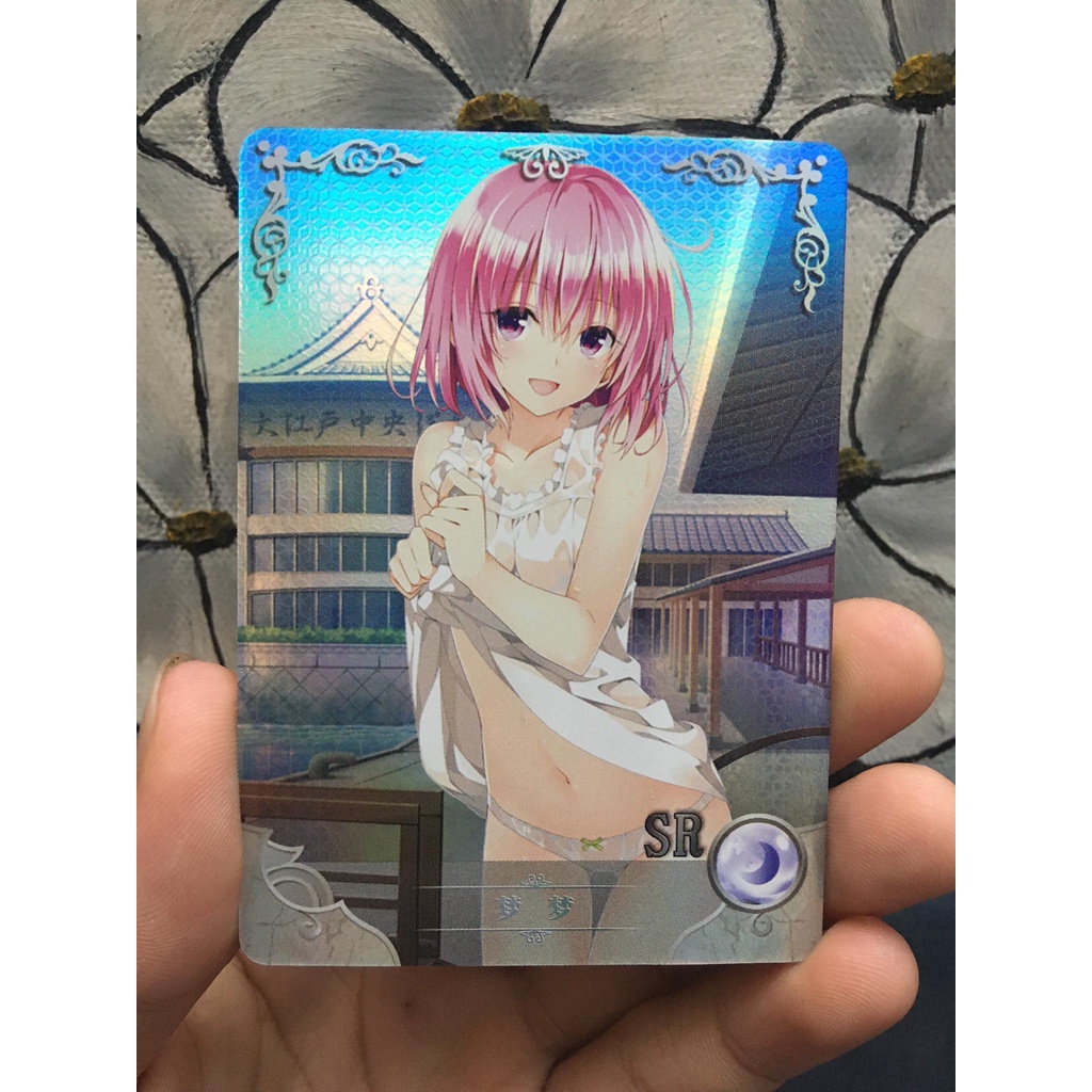 (Rain15) Thẻ bo góc nhân vật Momo Belia Deviluke – To LOVE–Ru