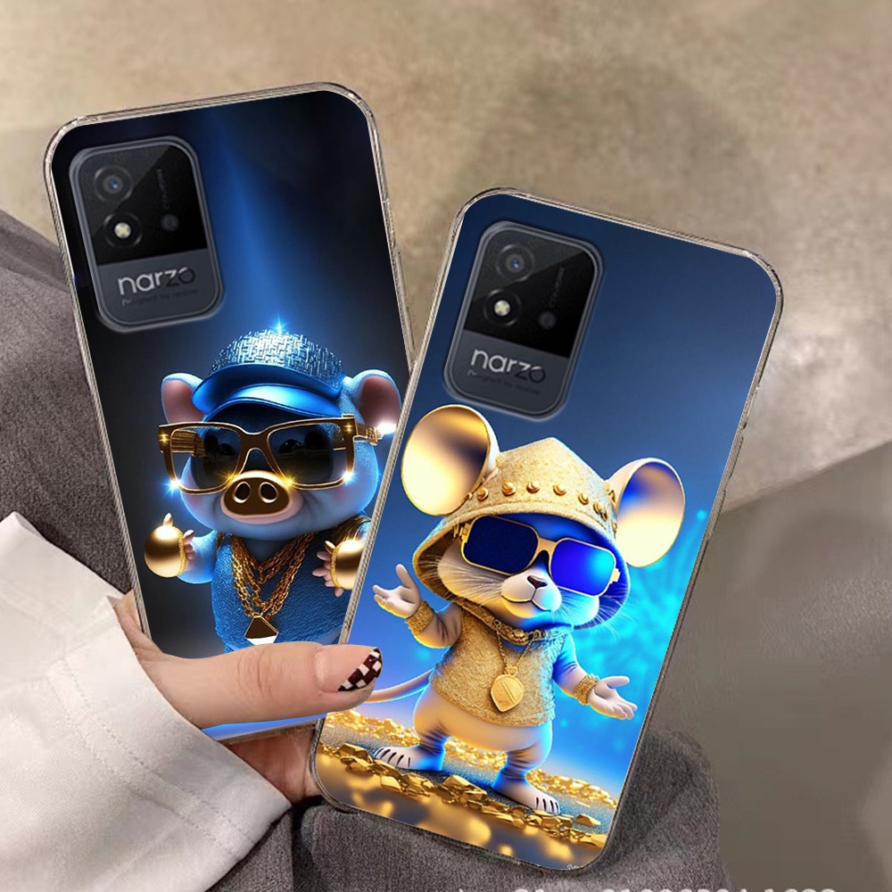 Ốp lưng realme narzo 50i bộ hình các con giáp cực ngầu