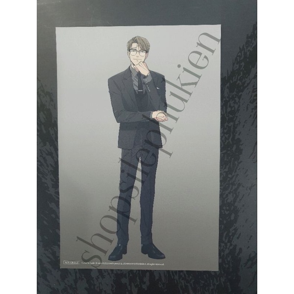 Postcard hắc hổ lịch 2022 Lezhin chính hãng