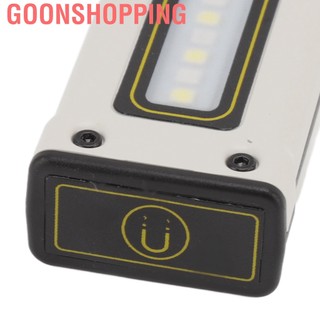 Goonshopping B59 Mini LED Multifunction Flashlight Portable Dual Light Sourse Strong Magnet Work