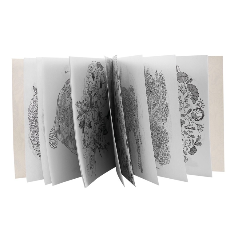 Sách Tô Màu Hình Động Vật Độc Đáo Dành Cho Trẻ Nhỏ Và Người Lớn