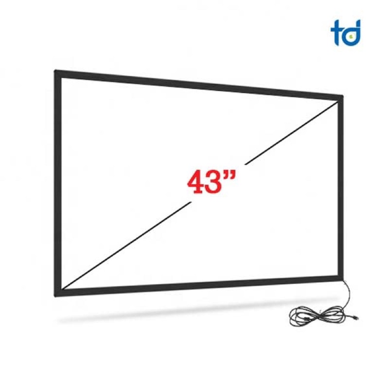 Khung cảm ứng hồng ngoại gắn Tivi 43inch GT-IR-TB43